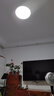 溯光者led圆形阳台卫生间灯客厅餐厅过道走廊小尺寸超薄三防一体吸顶灯 36W 白边+圆形【直径37cm】白光 实拍图