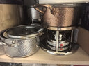 美厨（MAXCOOK）304不锈钢火锅 三层钢酒精小火锅干锅16cm 户外家用锅具MCT3864 实拍图