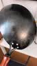 九阳（Joyoung）铁锅精铁健康无涂层不易锈炒锅锤纹物理防粘 免开锅30cm明火专用 实拍图
