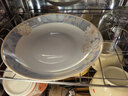 浩雅景德镇陶瓷盘餐盘汤盘菜盘深盘饭盘可微波时光漫步8英寸2个装 实拍图