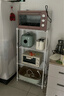 溢彩年华厨房置物架落地收纳架宿舍货架家用阳台置物架储物架夹缝1713WH 实拍图