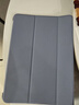 京东京造ipad air7 2025保护套11英寸 air6/5/4平板电脑保护壳24/22/20款10.9三折支架防摔硅胶套薰衣草灰 实拍图