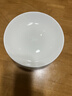瓷侠客盘子菜盘家用白色骨瓷餐具碟子陶瓷餐盘套装骨碟饺子盘深盘饭盘 6英寸小菜碟（1个装） 15.2cm 实拍图