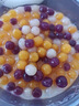 展艺芋圆手工无添加色素水果捞配料西米露纯大小珍珠奶茶店专用甜品 【组合】大芋圆+西米+粉圆 300g 3袋 实拍图