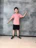 G.duck童装男童夏装套装儿童运动套装中大童短袖Polo衫两件套9男孩衣服 粉红色 120 实拍图