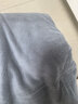 京东京造 290g云柔珊瑚绒浴巾 10A抗菌 加厚速干强吸水男士女士浴巾 灰 实拍图