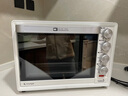 长帝（changdi）国家补贴家用烤箱多功能电烤箱 32升大容量上下管独立控温多面搪瓷内胆机械式旋钮白色节日礼物 实拍图