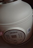 美的（Midea）电炖锅1-2人电炖盅隔水炖锅家用燕窝炖盅陶瓷炖汤盅电炖锅婴儿辅食小炖锅煲汤电炖锅电砂锅煲汤锅 1L 【1L=3碗 升级带蒸笼】DZE1068 实拍图