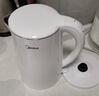美的（Midea）电热水壶烧水壶1.7L304不锈钢0涂层双层隔热自动断电1500W养生冲奶泡茶 MK-SH17M130 实拍图