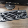 双飞燕（A4TECH）KB-8P 104键 有线键盘 薄膜键盘台式电脑办公键盘打字手感好老式圆口插头  PS2圆孔接口 黑色 有线 实拍图