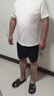 森马【纯棉抗菌】短袖T恤男夏季打底衫纯色基础内搭上衣109926100101 实拍图