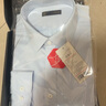 京东京造【高端100支】衬衫男士衬衫白衬衫长袖衬衫春季外套高端 白色41 实拍图