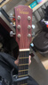 维卡斯（WEIKASI）民谣吉他初学者木吉他单板新手入门练习琴guitar吉它学生男女乐器 38英寸原木色+礼包【初学推荐】 实拍图