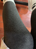 松山棉店【小暖羊】保暖打底裤女含羊毛7A抑菌瑜伽裤秋裤鲨鱼裤可外穿春季 加厚暖-深灰-520热销色(-15~-5°C) L (165) (推荐110-125斤) 实拍图