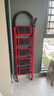 星奇堡 家用梯子工程梯折叠多功能人字梯伸缩室内加厚两用梯子 加厚五步梯-红色 实拍图