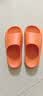 回力厚底防滑男女士凉拖室内外穿软底洗澡浴室拖鞋HL0212橙色40-41 实拍图