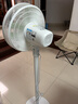 美的（Midea）【幸运草安睡1S】一级能效直流变频声控电风扇家用遥控卧室静音落地扇台式桌面抗菌大风力转页扇 实拍图