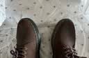 马丁博士（Dr.Martens）Zavala Lo春舒适百搭轻量翻毛皮棕色薄底皮鞋单鞋 深棕色 36 实拍图