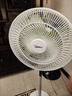 美的（Midea）【幸运草安睡1S】一级能效直流变频声控电风扇家用遥控卧室静音落地扇台式桌面抗菌大风力转页扇 实拍图