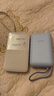 倍思充电宝自带线快充大容量超薄迷你10000毫安22.5W移动电源小巧便携可上飞机 浅咖色 实拍图