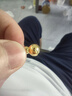 六福珠宝520礼物黄金吊坠葫芦足金挂坠不含项链 计价L01GTBP0009 约1.30克 实拍图