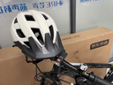 京东京造 自行车头盔骑行头盔磁吸风镜山地公路车安全帽ZX21米白 实拍图