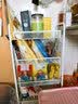 溢彩年华厨房置物架 落地收纳柜调料餐边碗橱柜储物蔬菜小推车白色4层1057 实拍图