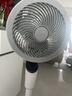 艾美特（AIRMATE）【天鹅MAX】空气循环扇直流变频家用大风力电风扇卧室轻音一级能效负离子净化语音落地扇 SRDI151 实拍图