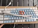 达尔优（dareu）EK810三模无线机械键盘 键盘蓝牙2.4 游戏办公键盘 可充电2000AH长续航 104键 白色青轴 实拍图