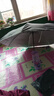 【全网爆款】手动UV折叠雨伞男女晴雨伞两用防晒遮阳黑胶伞 【新人福利】7骨 纯色随机无黑胶 实拍图