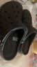 卡骆驰（CROCS）贝雅洞洞鞋男鞋女鞋轻便耐磨一脚蹬拖鞋休闲鞋百搭花园鞋|10126 黑色-001 37 /38(230mm) 实拍图