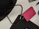 东芝（TOSHIBA）1TB 移动硬盘机械 V10系列 USB 3.2 Gen 1 2.5英寸 酒红 兼容Mac 高速传输 密码保护 轻松备份 实拍图