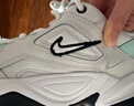 耐克（NIKE）女鞋M2K时尚舒适老爹鞋春秋复古潮流简约轻便运动休闲鞋 AO3108-013 38.5 实拍图