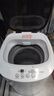 智洁小天使婴儿迷你洗衣机4.5kG高温煮洗全自动洗衣机宝宝小型儿童带智能烘干杀菌除螨洗烘一体机家用免污洗 4.5KG冲量+限购一台+蓝光洗涤+洗脱一体 波轮 实拍图