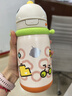 babycare儿童保温杯婴儿宝宝学饮杯吸管水杯水壶不锈钢450ml-新老款随机发 实拍图