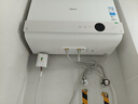 美的（Midea）【超导热水器DW9】4300W速热澎湃热水家用小尺寸无胆鲜活水电热水器扁桶国家补贴15% CD80-DW9 实拍图