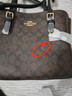 蔻驰（COACH）【品牌直供】女士MOLLIE中号斜挎头提托特包CV965礼物 实拍图