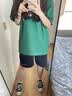 回力（Warrior）运动短裤女跑步中考体考短裤针织纯棉宽松显瘦休闲裤跑步五分裤女 晒单实拍图