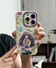 圣图朗新款17苹果16多巴胺女孩iphone15promax可爱14plus手机壳12卡通11高级感XS全包液态硅胶软13防摔套 液态硅胶-捧花女孩-古董白  iPhone 16 pro 实拍图