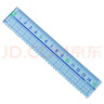 晨光（M&G）文具高透大数字亚克力波浪尺子小学生直尺18cm文具考试专用 中高考 实拍图