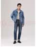 Levi's李维斯26年春夏新款男士美式复古工装风休闲牛仔夹克外套 蓝色 L 实拍图