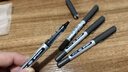 uni三菱（Uni）UB-150中性笔直液式走珠笔签字笔 0.5mm耐水考试财务用笔黑色 5支/袋 实拍图