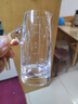 青苹果 水晶玻璃白酒杯套装分酒器小号二两小酒杯一口杯中式饭店用家用 水晶分酒器100MLx6【万人购买】 实拍图