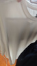 真维斯（Jeanswest）冰丝短袖T恤男夏季纯色体恤衫宽松大码运动健身半袖男士速干上衣 实拍图