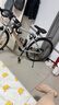 飞鸽（FG FLYING PIGEON）公路自行车入门级超轻变速700C公路车成人男女竞速骑行通勤单车 超越钢架-公路把-钛银色 21速入门级 实拍图