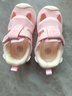婧麒（JOYNCLEON）婴儿凉鞋宝宝学步鞋软底防滑网面单鞋透气男女宝网鞋婴儿机能鞋 粉红色 18 码(内长13cm脚长12.5cm) 实拍图