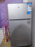 华宝小冰箱小型家用出租房用冷藏冷冻两用一级能效节能省电迷你宿舍寝室办公室二门电冰箱 【一级能效】68L银色【全国联保】 实拍图