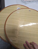 拜杰饺子托盘盖帘放饺子的帘子家用竹制水饺篦子饺子垫子防粘盖垫40CM 实拍图