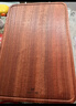 双枪乌金檀木整木菜板 百年龄砧板家用切菜案板抗菌实木菜板45*30*2.5 实拍图