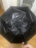 【已售100万】手动UV折叠黑胶防晒防紫外线遮阳晴雨两用伞 【自动款8骨】藏青UV 实拍图